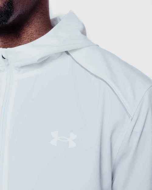 Chaqueta de chándal Under Armour Running Storm - Blanco - Footkorner