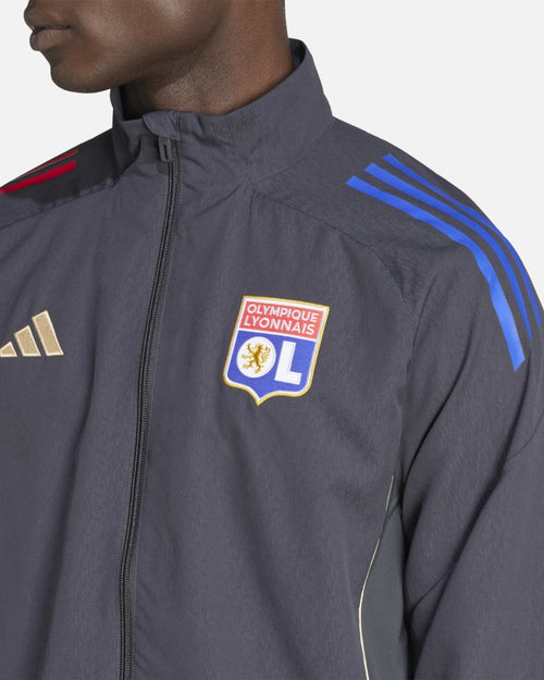 Giacca da tuta OL 2025/2026 - Grigio - Footkorner