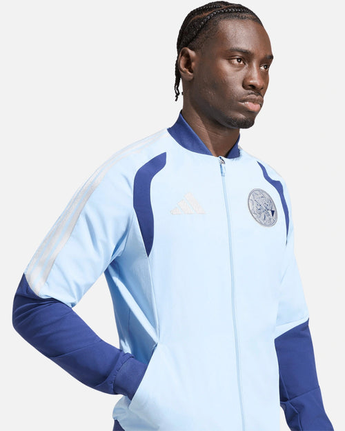 Veste de survêtement Ajax Amsterdam 2026/2027 - Bleu - Footkorner
