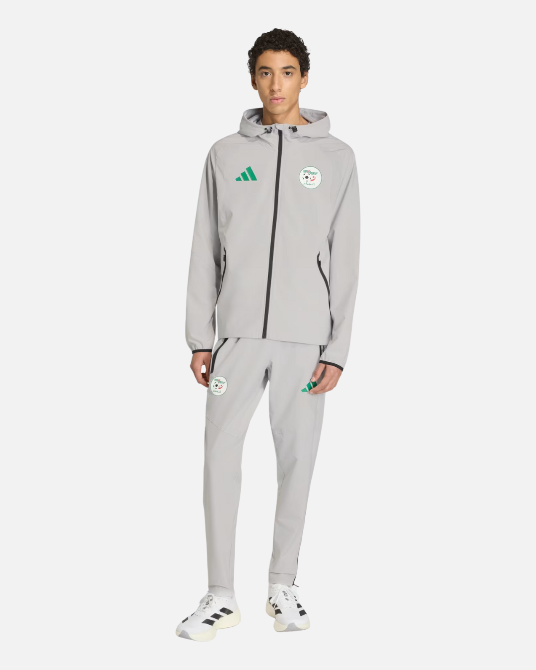FootkornerTrainingsjacke Algerien 2026 - Grau
