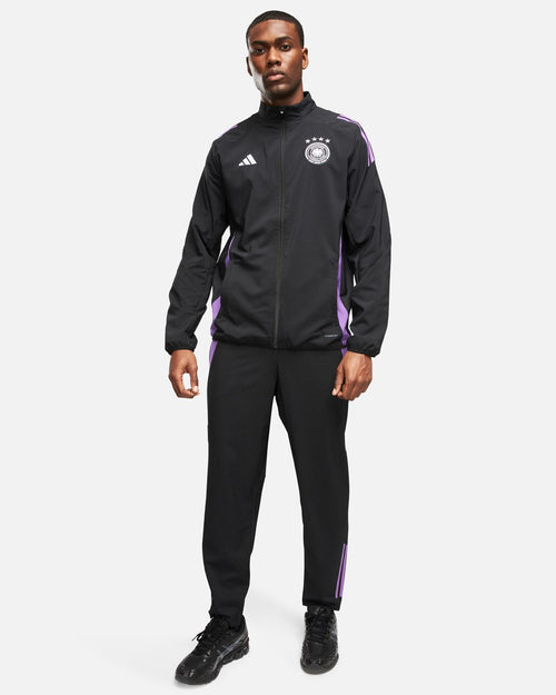 Veste de survêtement Allemagne 2024 - Noir/Violet - Footkorner
