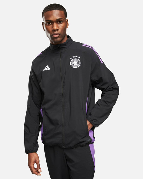Veste de survêtement Allemagne 2024 - Noir/Violet - Footkorner
