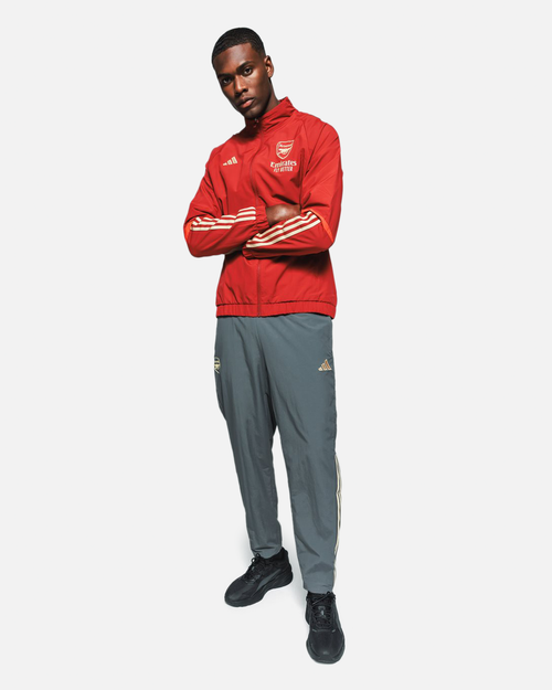 Chaqueta de chándal Arsenal - Rojo/Dorado - Footkorner