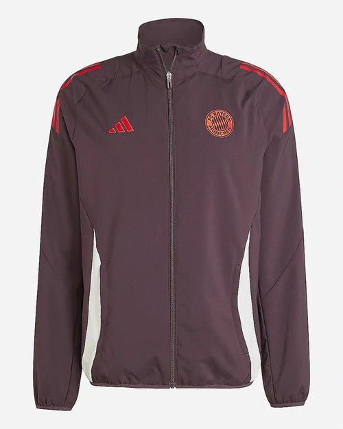 Bayern Munich 2024/2025 Track Jacket - Burgundy - Footkorner