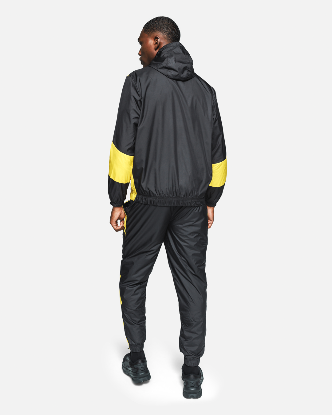 Veste de survetement Dortmund 2023 2024 Noir Jaune Footkorner