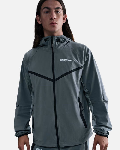 Veste de survêtement FC Barcelone Windrunner - Gris - Footkorner