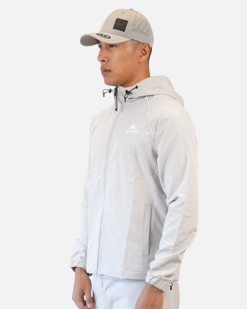 Helvetica Wells Trainingsjacke - Grau - Footkorner