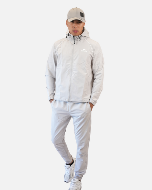 Helvetica Wells Trainingsjacke - Grau - Footkorner