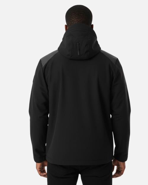 Giacca da tuta Helvetica Wembley - Nera - Footkorner