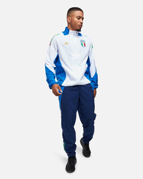 Chaqueta de entrenamiento Italia 2024 - Blanco/Azul - Footkorner