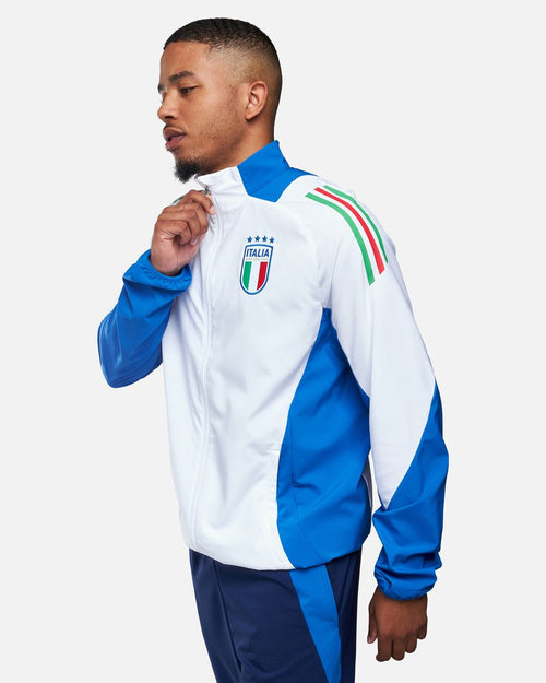 Chaqueta de entrenamiento Italia 2024 - Blanco/Azul - Footkorner