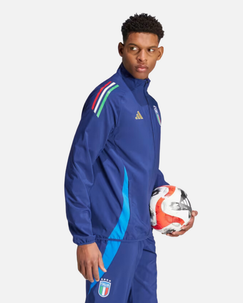 Veste de survêtement Italie - Bleu - Footkorner
