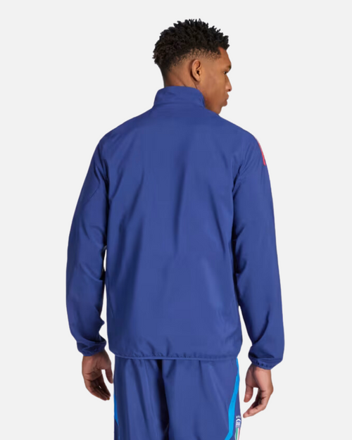 Veste de survêtement Italie - Bleu - Footkorner