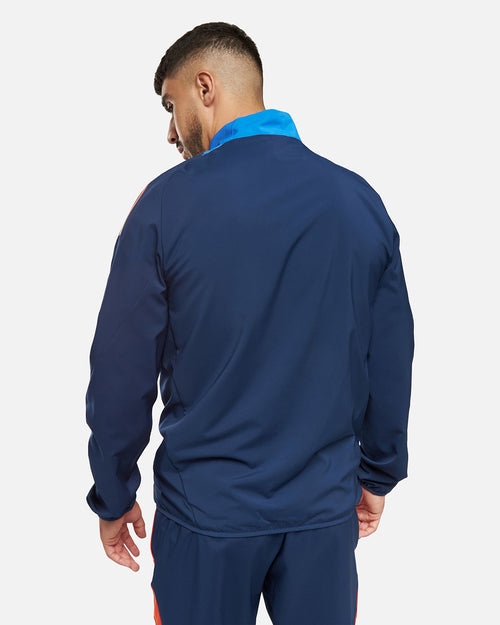 Veste de survêtement Juventus 2024/2025 - Bleu/Orange - Footkorner
