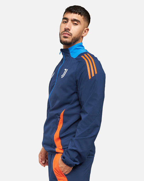 Veste de survêtement Juventus 2024/2025 - Bleu/Orange - Footkorner