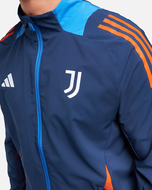 Veste de survêtement Juventus 2024/2025 - Bleu/Orange - Footkorner