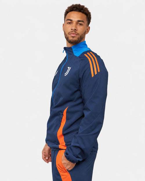 Juventus 2024/2025 Track Jacket - Blue/Orange - Footkorner