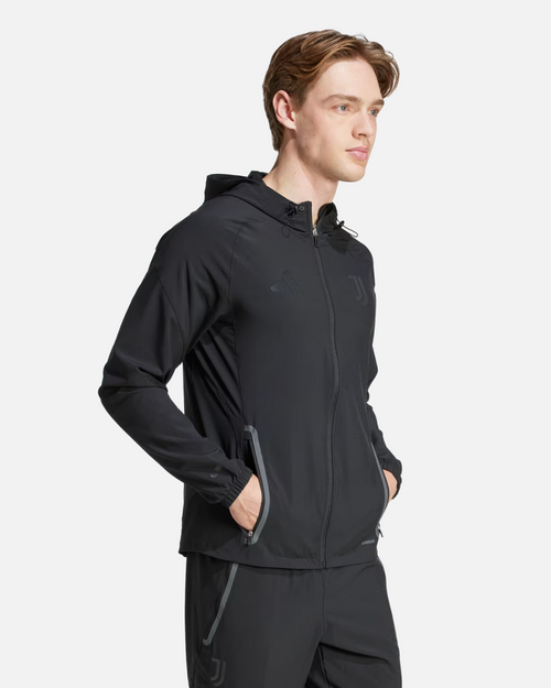 Juventus Trainingsjacke 2024/2025 - Schwarz - Footkorner