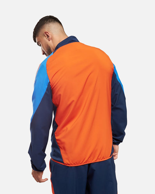 Juventus 2024/2025 Trainingsjacke – Orange/Blau - Footkorner