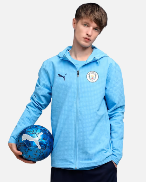 Manchester City 2025/2026 Track Jacket - Black - Footkorner