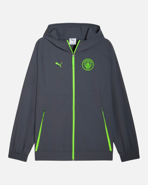 Chaqueta de chándal Manchester City 2025/2026 - Gris/Amarillo - Footkorner