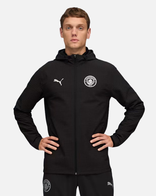 Veste de survêtement Manchester City 2025/2026 - Noir - Footkorner