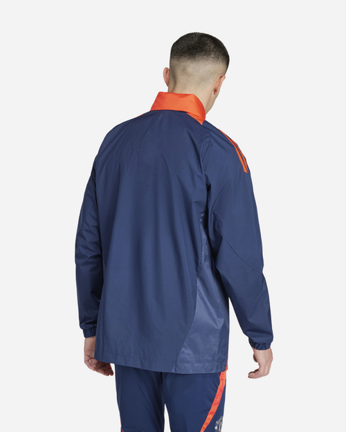 Veste de survêtement Manchester United 2024/2025 - Bleu/orange - Footkorner