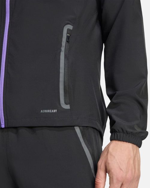 Veste de survêtement Manchester United 2025/2026 - Noir/Violet - Footkorner