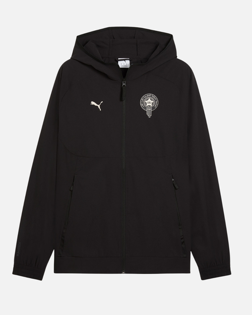 Veste de survêtement Maroc Coupe du Monde 2026 - Noir - Footkorner