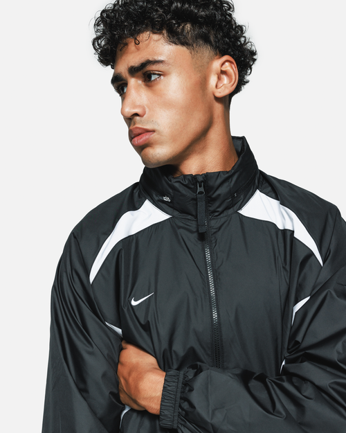 Chaqueta deportiva Nike FC Repel - Negro/Blanco - Footkorner