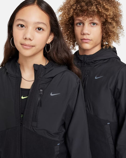 Veste de survêtement Nike Therma Utility EasyOn Junior - Noir - Footkorner