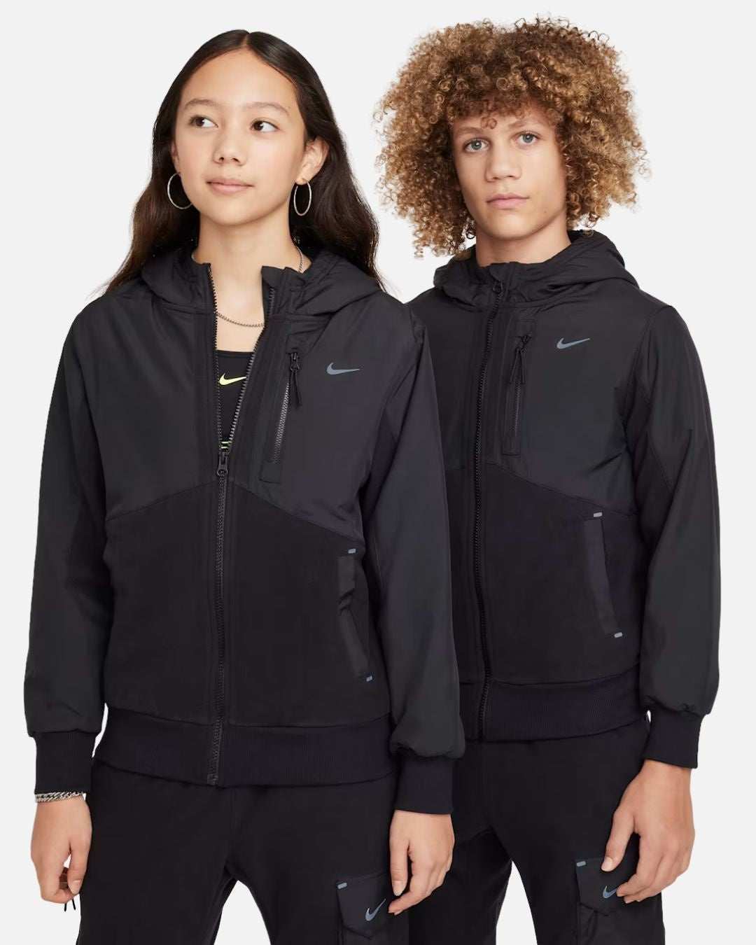 Veste de survêtement Nike Therma Utility EasyOn Junior - Noir
