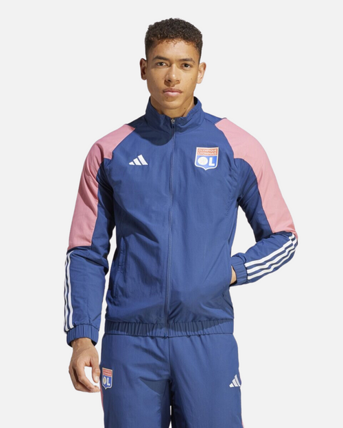 OL Tracksuit Jacket - Blue/Pink - Footkorner