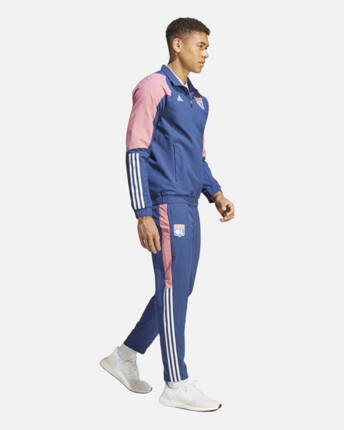 OL Tracksuit Jacket - Blue/Pink - Footkorner