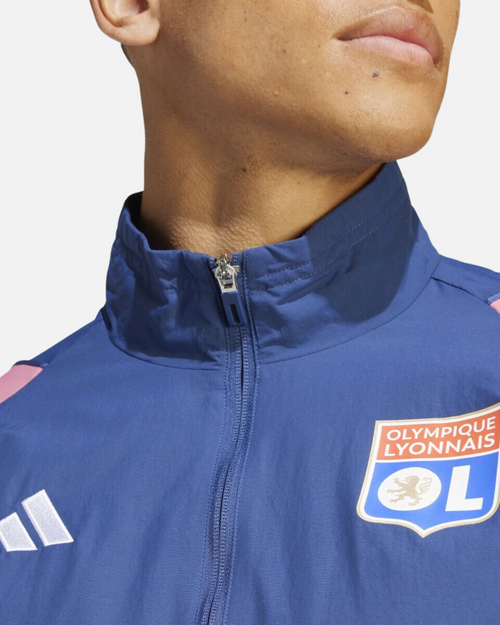 OL Tracksuit Jacket - Blue/Pink - Footkorner