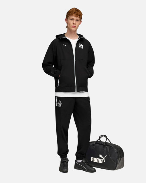 Veste de survêtement Olympique de Marseille 2025/2026 - Noir - Footkorner