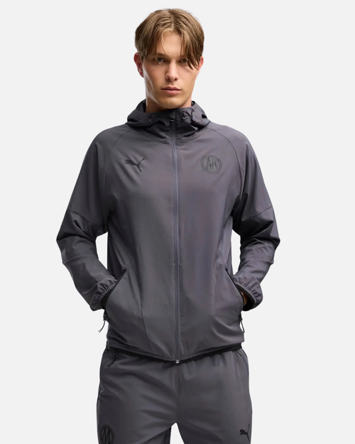 Veste de survêtement OM 2026/2027 - Gris - Footkorner