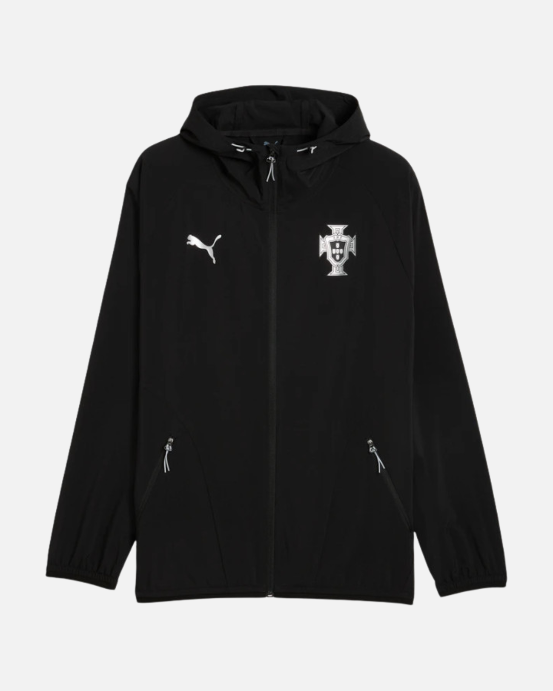FootkornerPortugal PowerTrain Woven Trainingsjacke – Schwarz