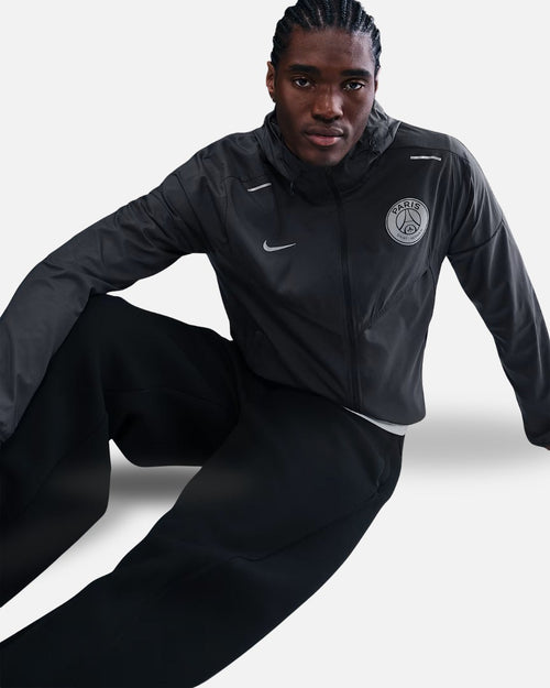 Veste de survêtement PSG Running 2025/2026 - Noir - Footkorner
