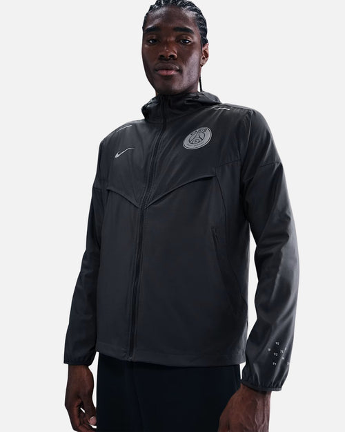 Veste de survêtement PSG Running 2025/2026 - Noir - Footkorner