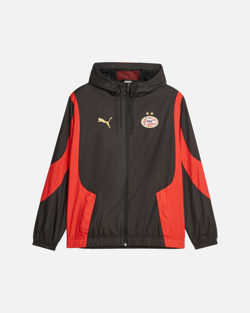 PSV Eindhoven Trainingsjacke - Schwarz/Rot - Footkorner