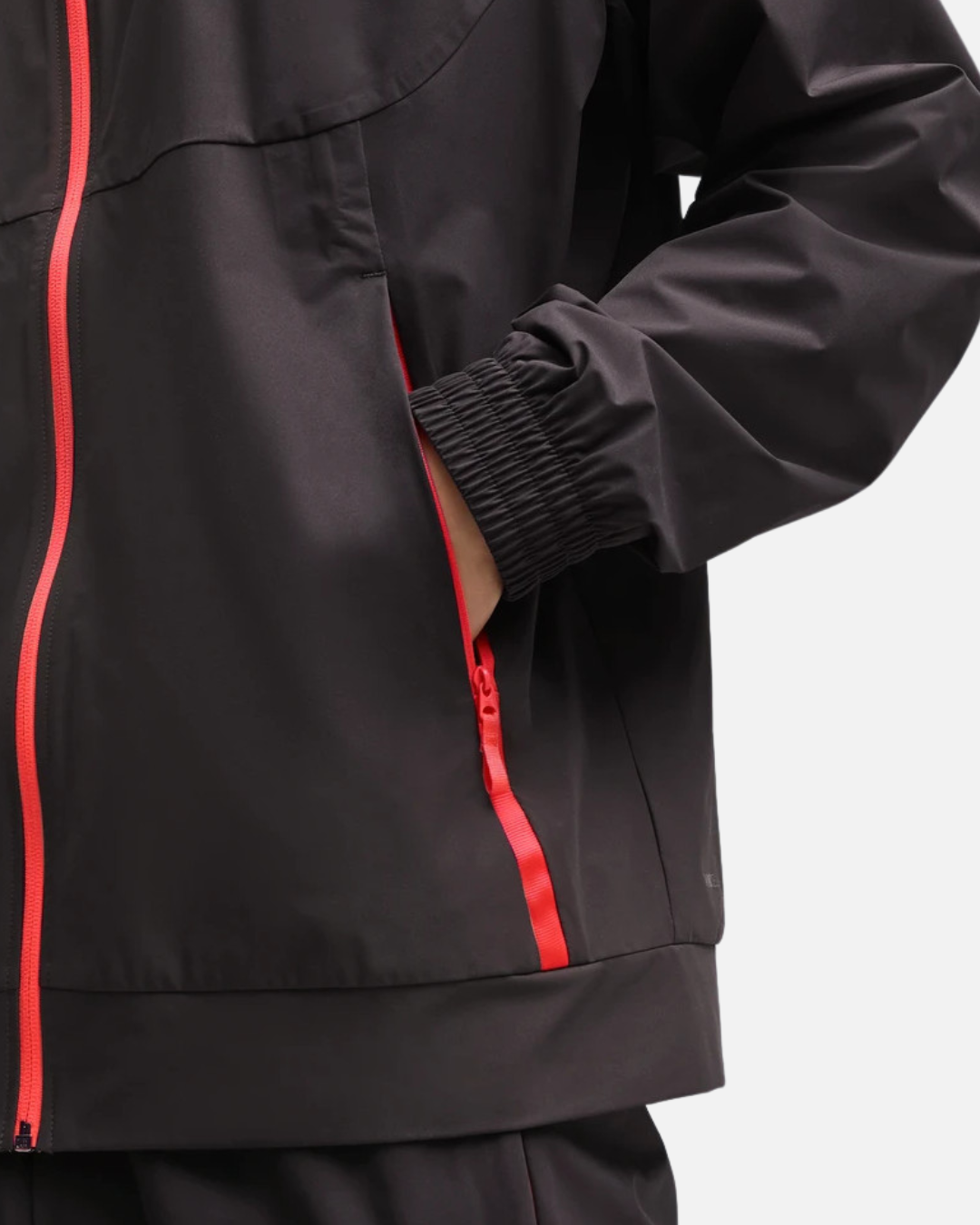 FootkornerVeste de survêtement PumaTech AC Milan 2026/2026 - Noir/Rouge