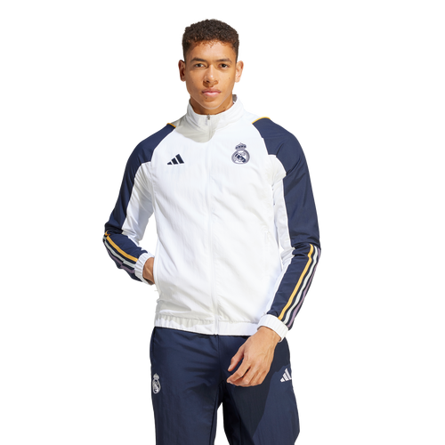 Real Madrid Track Jacket - White/Blue/Yellow - Footkorner