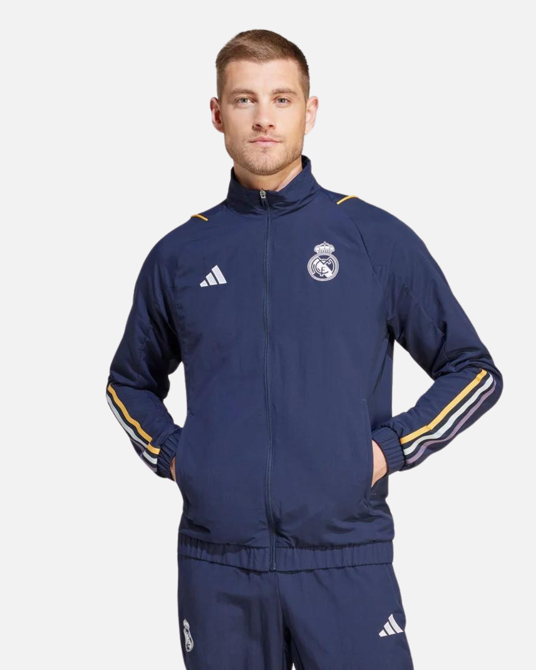 Real Madrid 2023/2024 Training Jacket - Blue