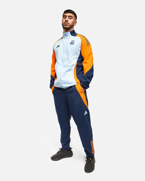 Giacca Training Real Madrid 2024/2025 - Blu/Giallo - Footkorner
