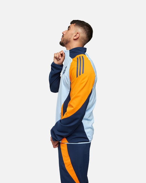 Giacca Training Real Madrid 2024/2025 - Blu/Giallo - Footkorner
