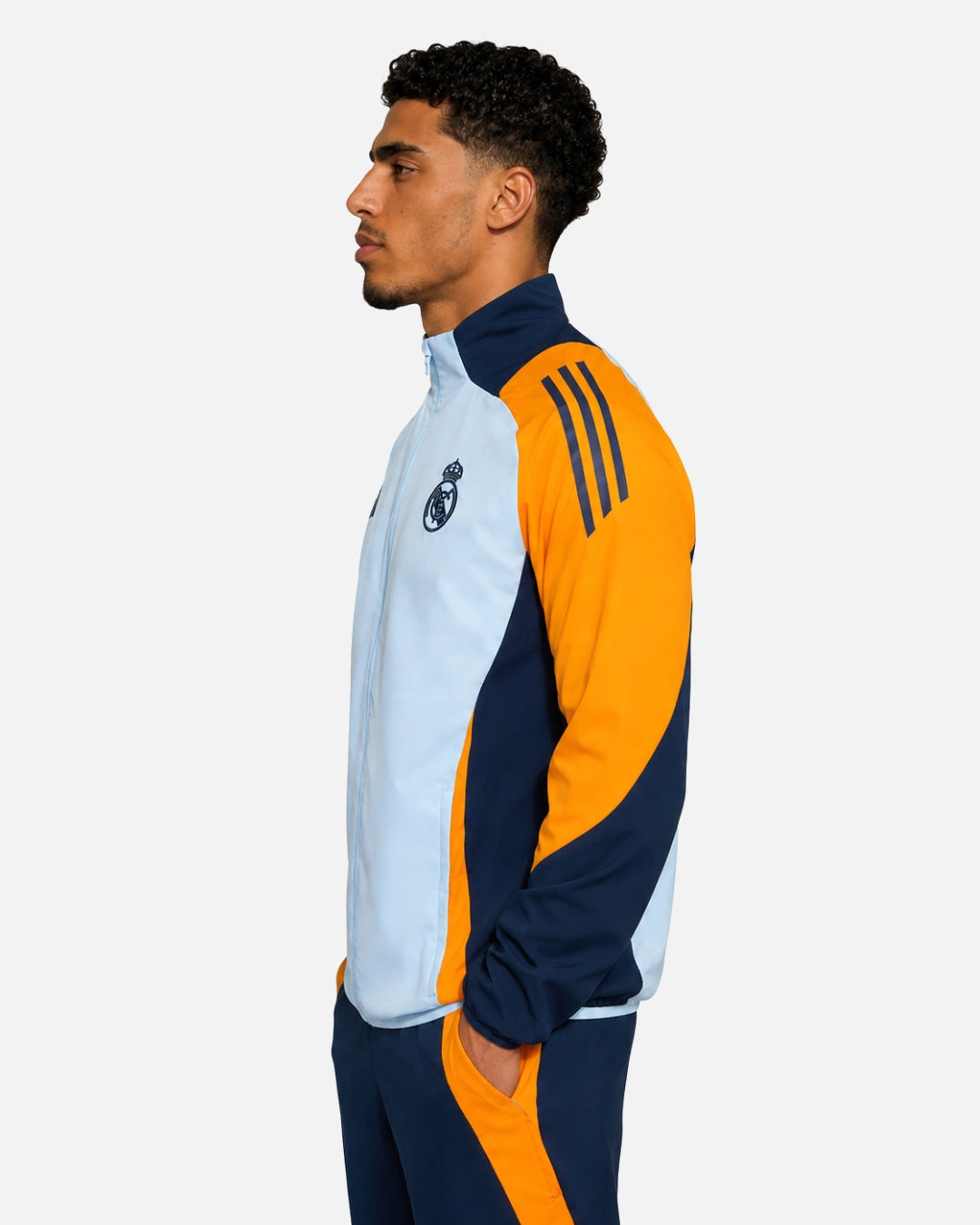 FootkornerVeste de survêtement Real Madrid 2024/2025 - Bleu/Jaune