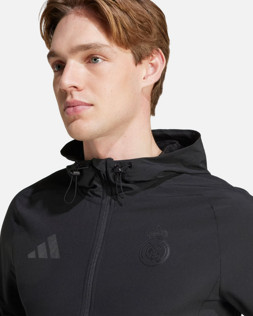Real Madrid Trainingsjacke 2024/2025 - Schwarz - Footkorner