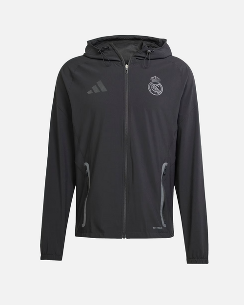 Real Madrid Trainingsjacke 2024/2025 - Schwarz - Footkorner