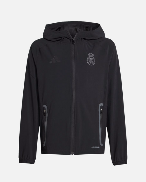 Chaqueta de chándal Real Madrid Junior - Negro - Footkorner